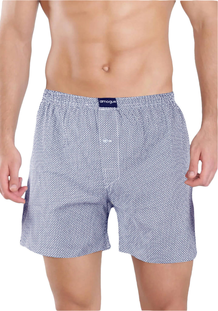 SkyDotted printed boxers for men