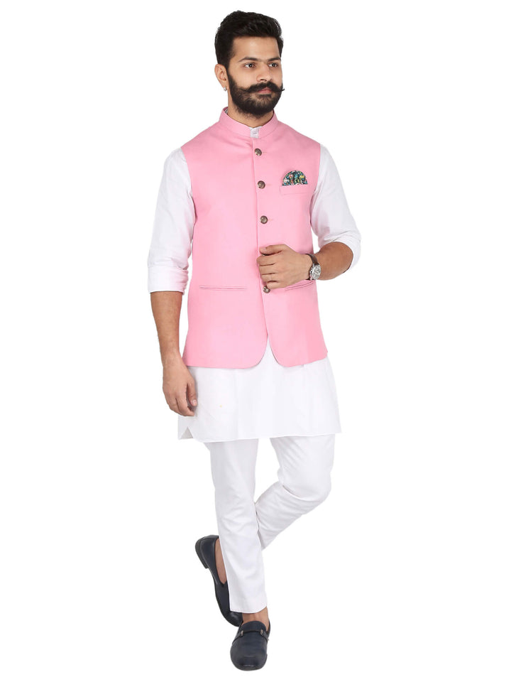 Pink Modi Jacket For Men