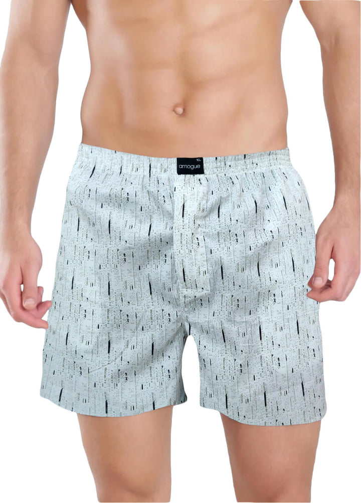 Off-White Printed Funky Mens Boxer | Amogue
