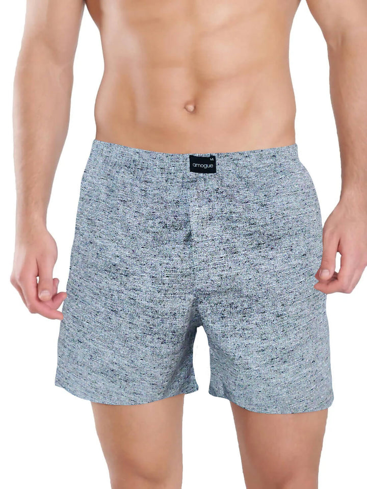 Grey boxers for men | Amogue