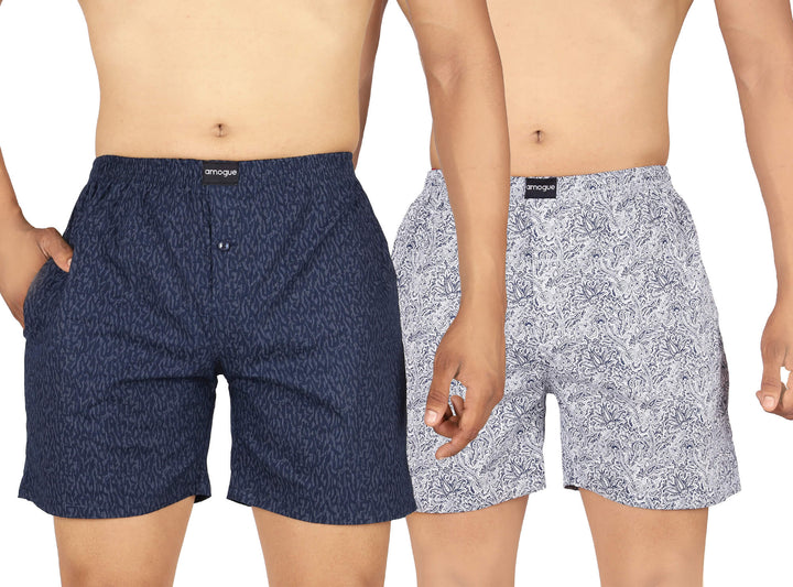 cotton boxers for men (pack of 2)